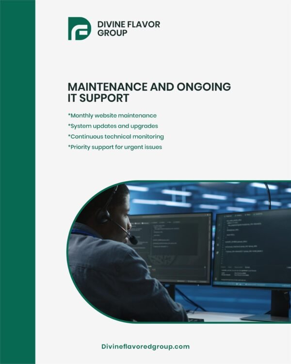 Maintenance and Ongoing IT Support