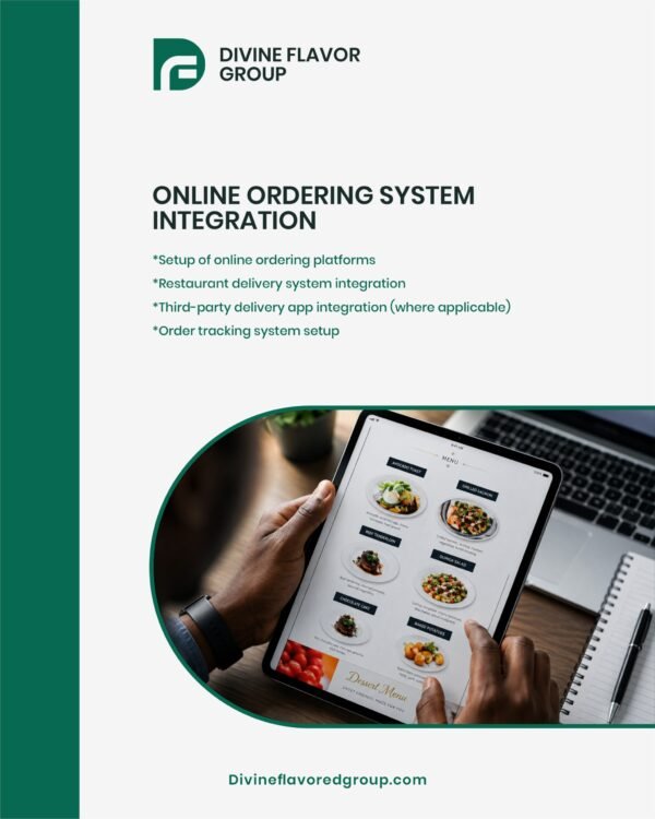 Online Ordering System Integration
